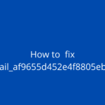 How to fix [pii_email_af9655d452e4f8805ebf] Error
