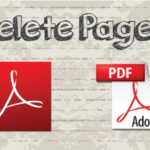 Delete pages from PDF