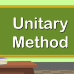 Unitary Method