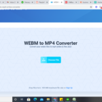 convert WebM to mp4