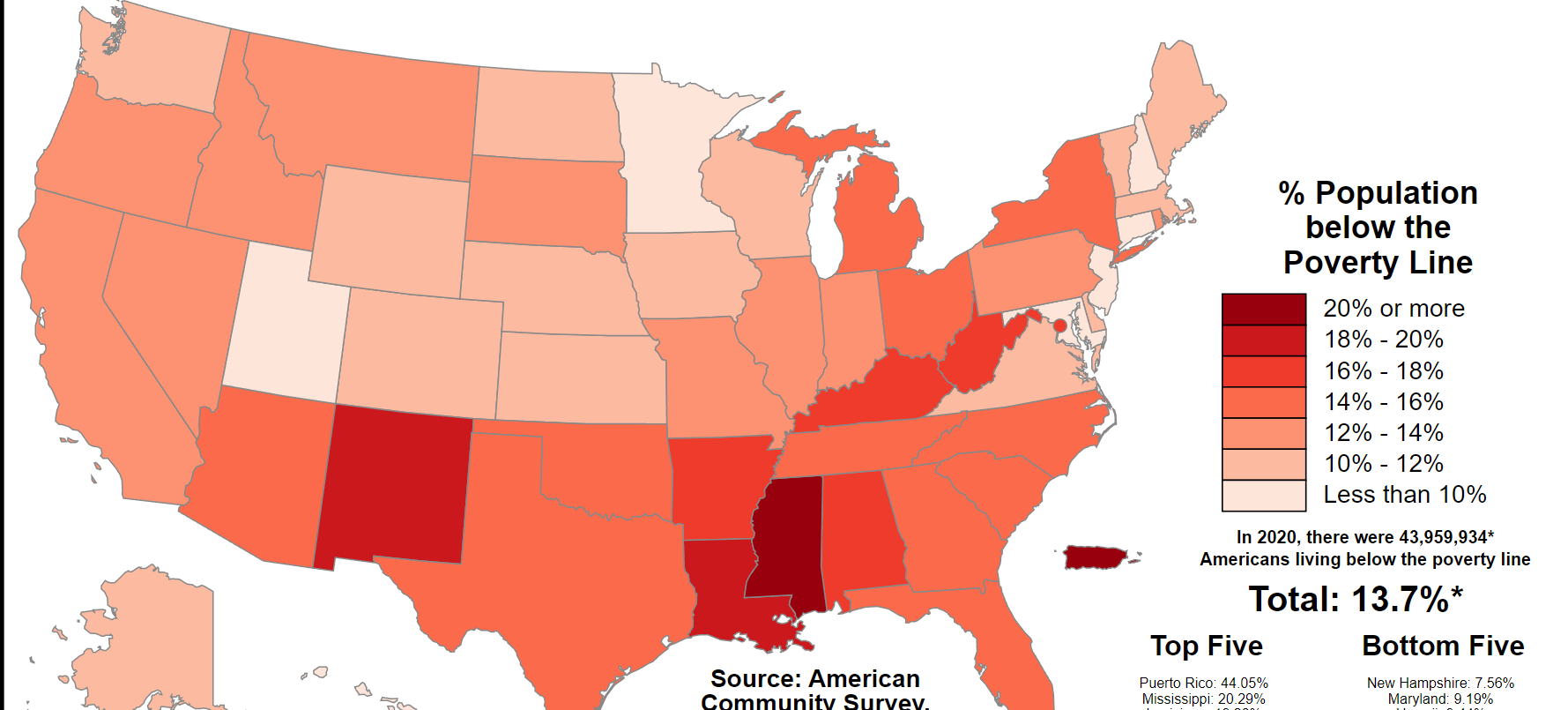 Poverty rates in US cities Tech Magazine