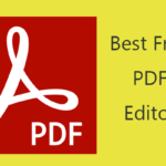 The No.1 Free PDF Editor to Modify text and Image in PDF