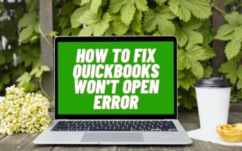 Quickbooks won't open error