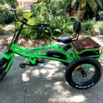 Semi-recumbent Electric Trike