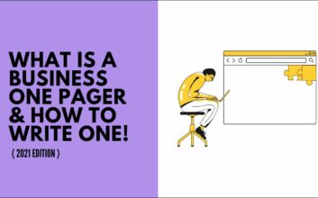 What is A One Pager?Find out Everything About it Here