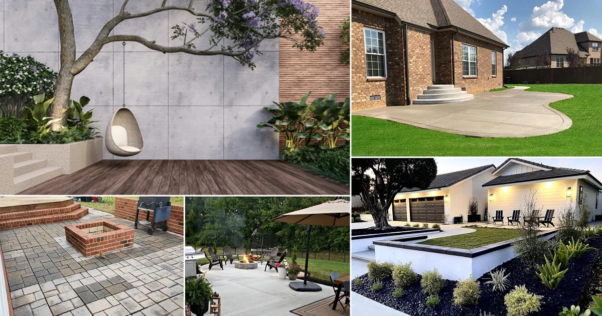 Budget-Friendly Concrete Patio Makeover Ideas