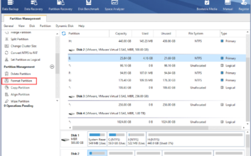 Disk Format Tools