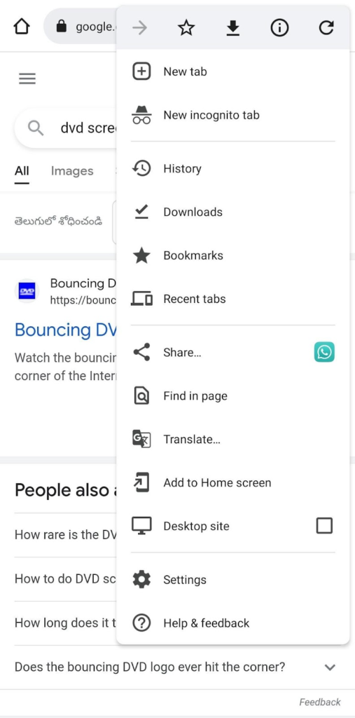 Bouncing DVD - New Tab