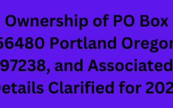 Ownership of PO Box 56480 Portland Oregon 97238