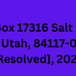 PO Box 17316 Salt Lake City Utah