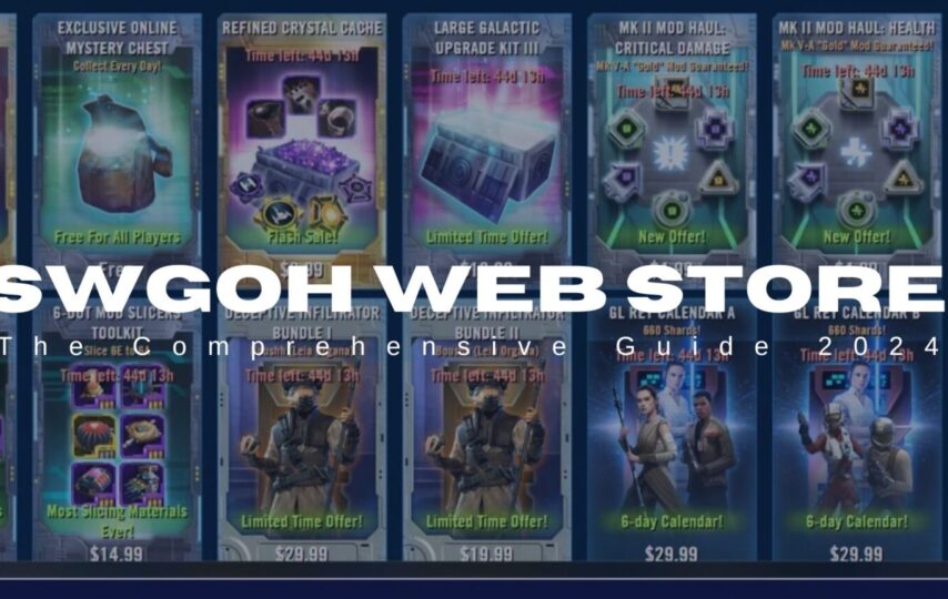 Swgoh Web Store