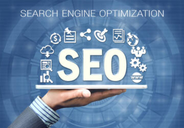 SEO or Search Engine Optimazation information being displayed