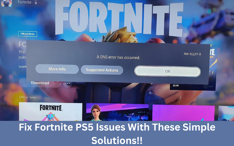 Fix Fortnite PS5 Issues With These Simple Solutions!!