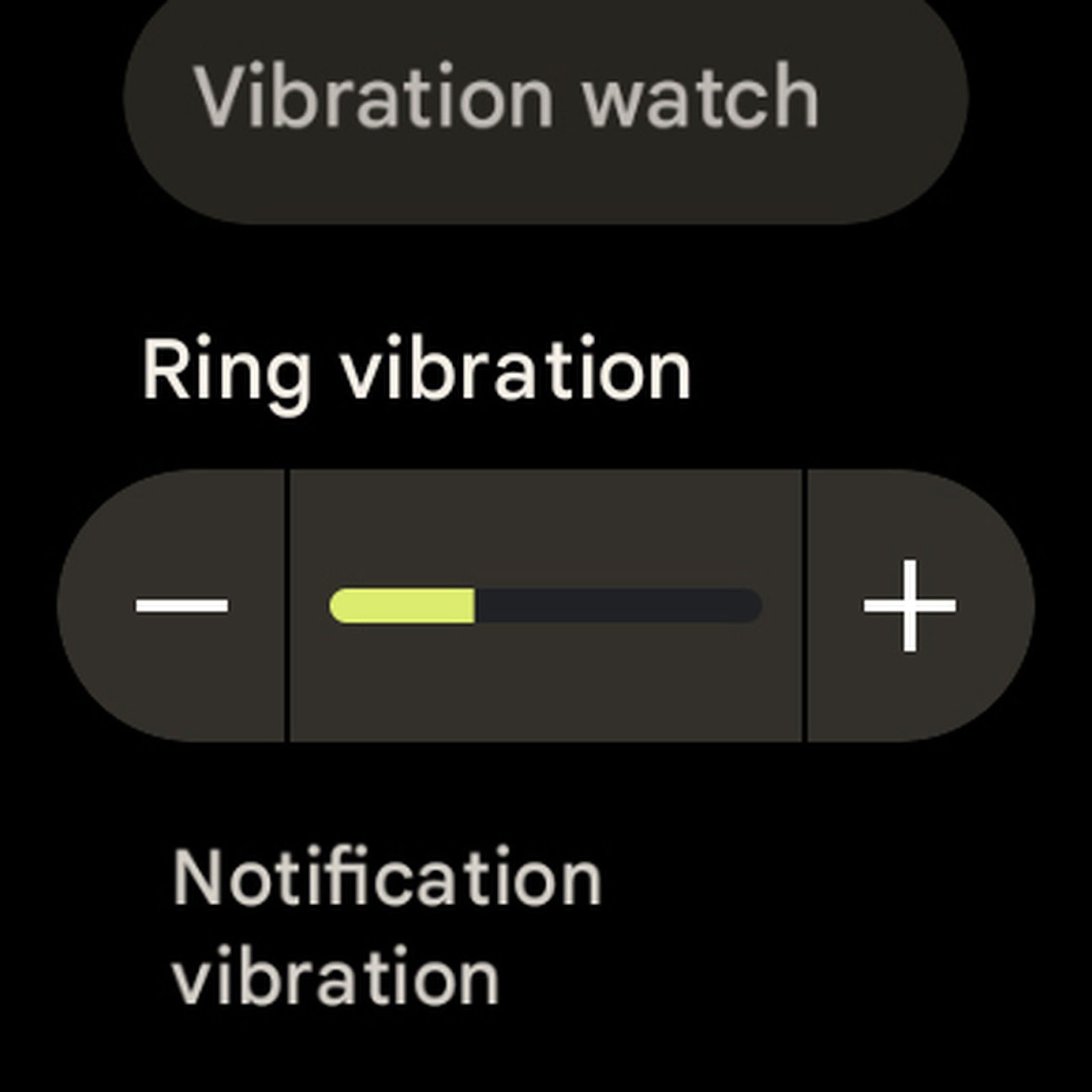 Page headed From phone apps with list of apps below with toggles to turn notifications on or off.