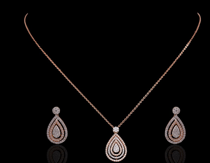 Diamond Pendant Sets