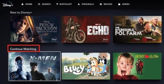 Remove Titles From 'Continue Watching' on Disney Plus (1)