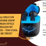 Rs 125 Only on TheSpark Shop Batman Style Wireless BT Earbuds