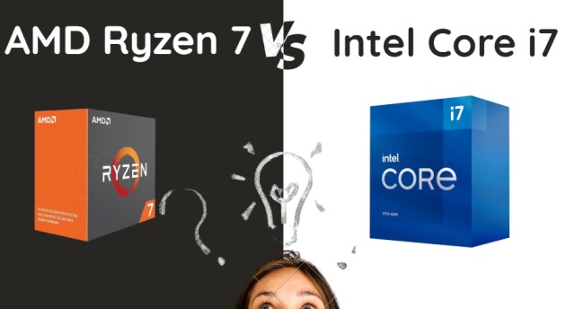AMD Ryzen 7 vs Intel Core i7