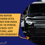 Land Rover Defender Octa Black Set for India Launch