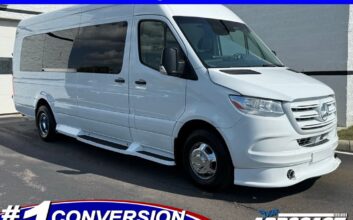 If today’s road trip had a flagship vehicle, it would be the Midwest Automotive Designs Sprinter—wrapped in leather, finished in wood, and engineered for comfort.