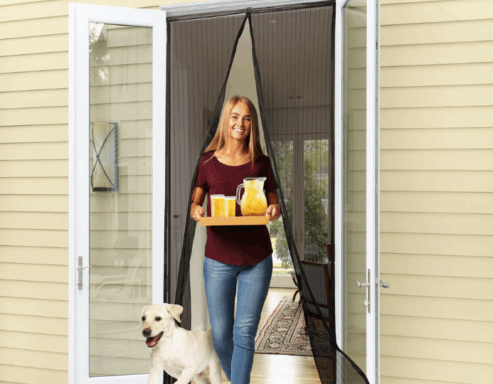 Install a Magnetic Entry Mesh in Summer