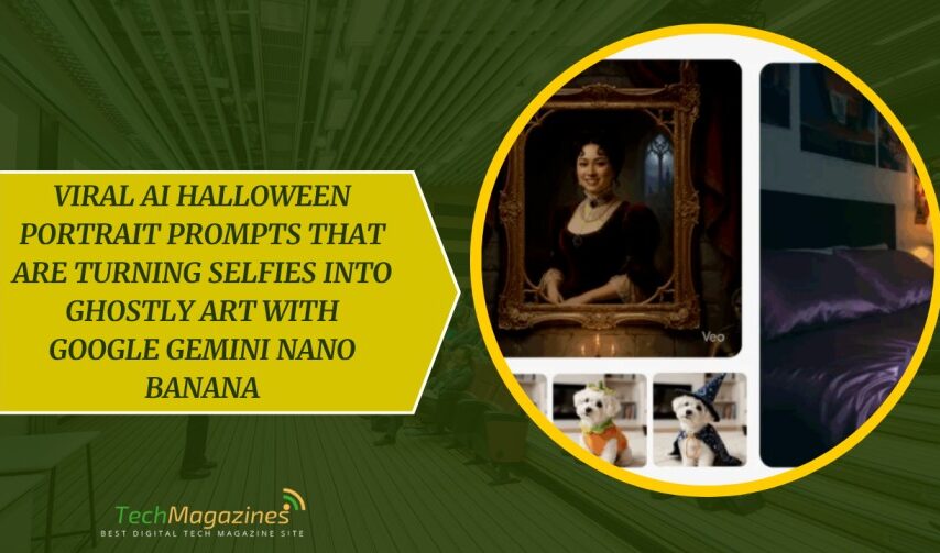 Viral AI Halloween Portrait Prompts That Are Turning Selfies into Ghostly Art with Google Gemini Nano Banana