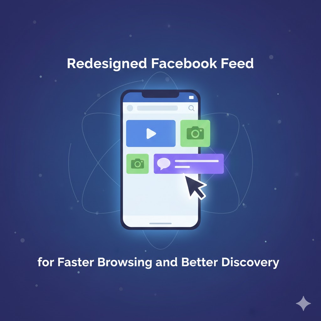 Redesigned Facebook Feed for Faster Browsing and Better Discovery