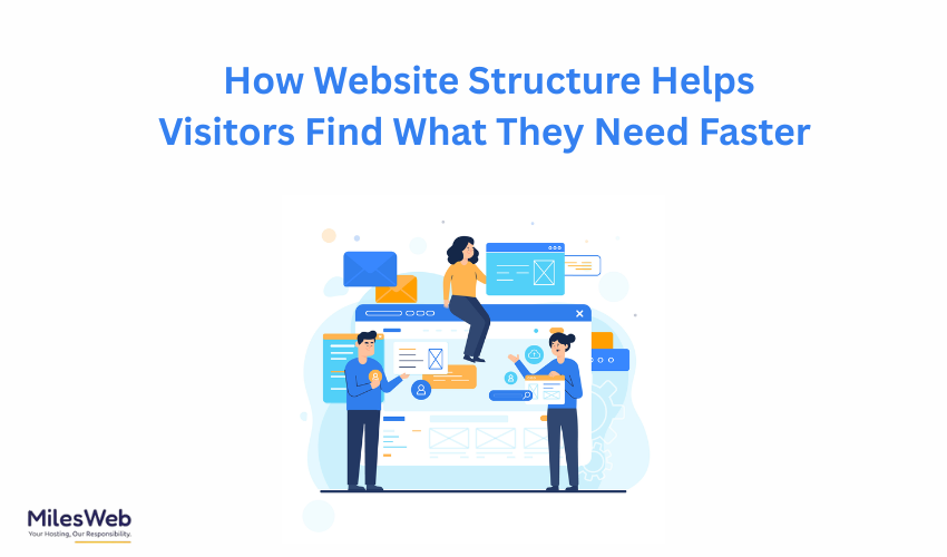 How Website Structure Helps Visitors Find What They Need Faster