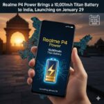 Realme P4 Power Brings a 10,001mAh Titan Battery to India, Launching on January 29