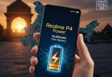 Realme P4 Power Brings a 10,001mAh Titan Battery to India, Launching on January 29