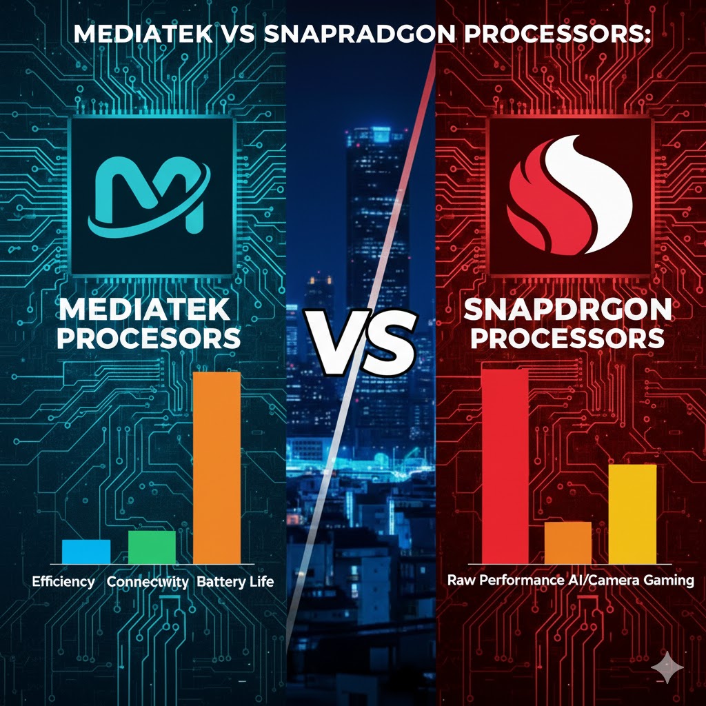 MediaTek vs Snapdragon Processors: Performance, Gaming, Battery Life ...