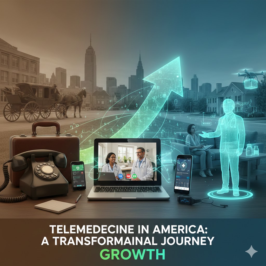 The Growth of Telemedicine in America: How Virtual Care Became the New ...