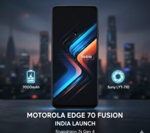 Motorola Edge 70 Fusion Set for India Launch with 7,000mAh Battery, 144Hz 1.5K Display, Sony LYT-710 Camera, and Snapdragon 7s Gen 4