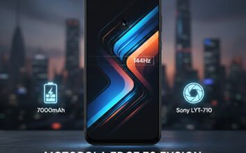 Motorola Edge 70 Fusion Set for India Launch with 7,000mAh Battery, 144Hz 1.5K Display, Sony LYT-710 Camera, and Snapdragon 7s Gen 4