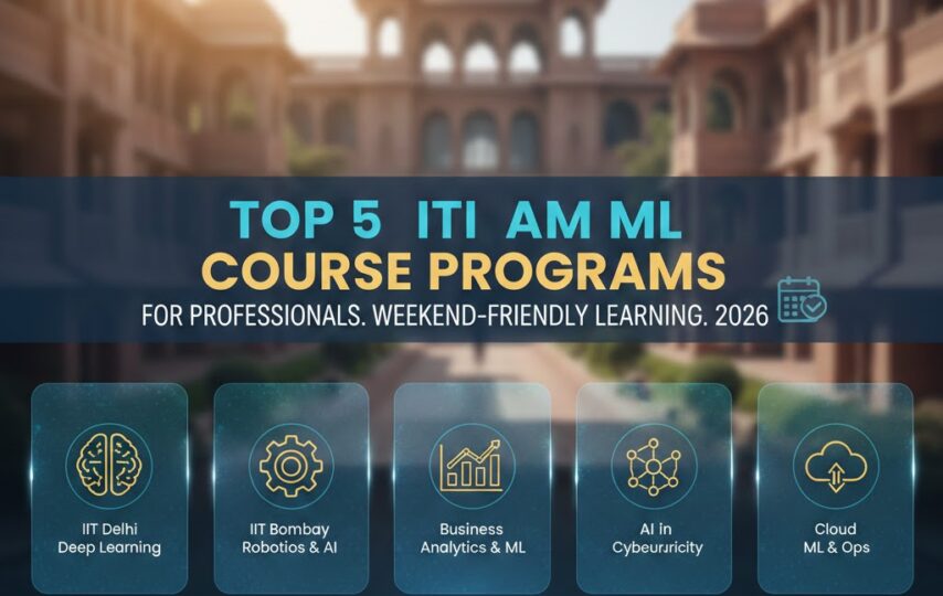 Top 5 IIT AI ML Course Programs for Professionals Who Need Weekend-Friendly Learning in 2026