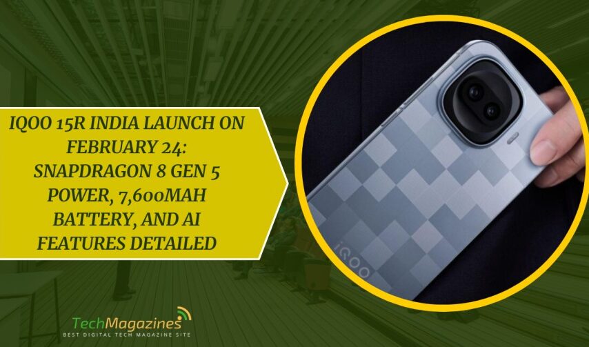 iQOO 15R India Launch on February 24: Snapdragon 8 Gen 5 Power, 7,600mAh Battery, and AI Features Detailed