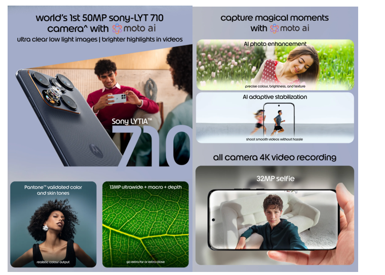 Triple-Camera Setup Led by Sony LYT-710 Sensor