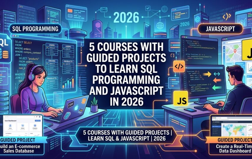 5 Courses with Guided Projects to Learn SQL Programming and JavaScript in 2026