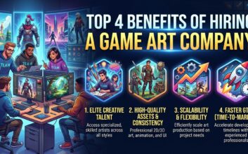 Benefits of Hiring a Game Art Company