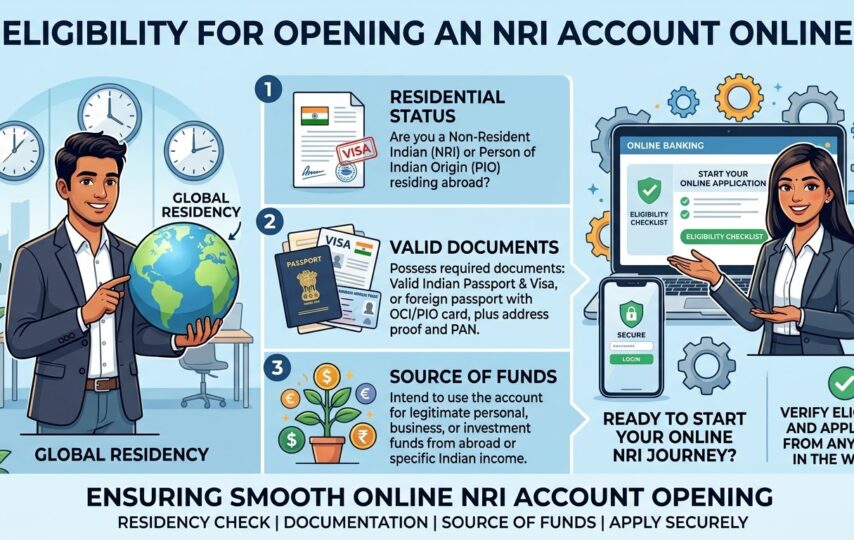 Eligibility for Opening an NRI Account Online