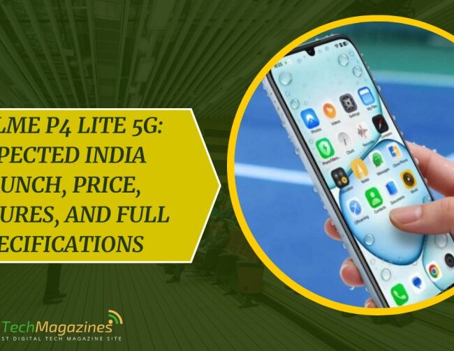 Realme P4 Lite 5G: Expected India Launch, Price, Features, and Full Specifications