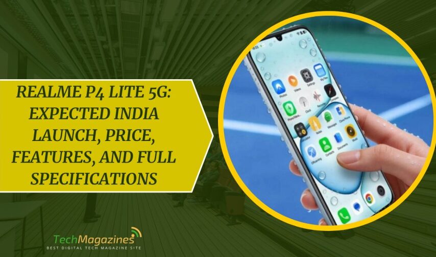 Realme P4 Lite 5G: Expected India Launch, Price, Features, and Full Specifications
