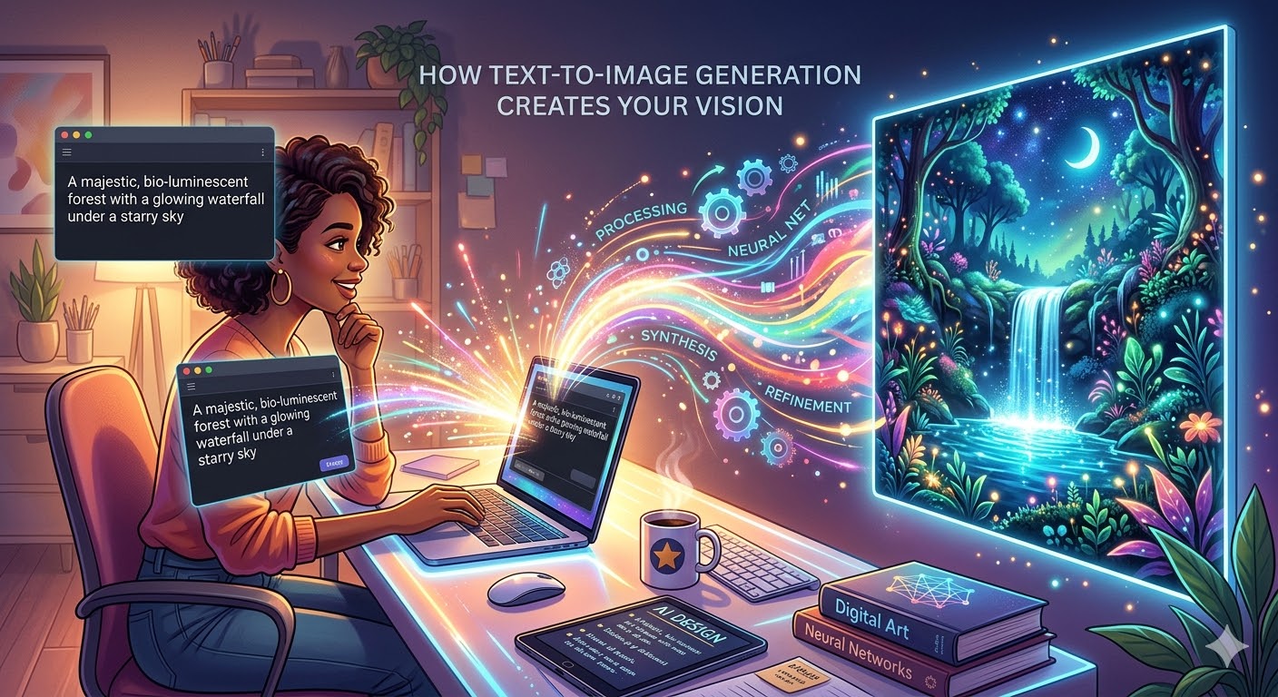 Using Text To Create Image From Words to Wow: How Text to Image Generation Creates Your Vision ...