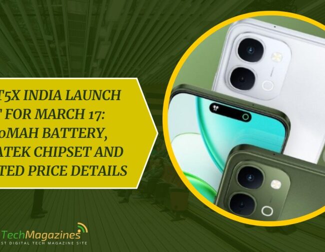 Vivo T5x India Launch Set for March 17: 7200mAh Battery, MediaTek Chipset and Expected Price Details