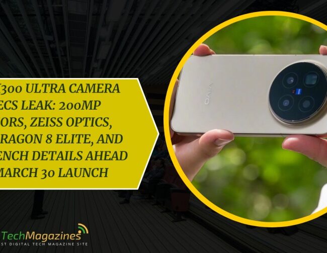 Vivo X300 Ultra Camera Specs Leak