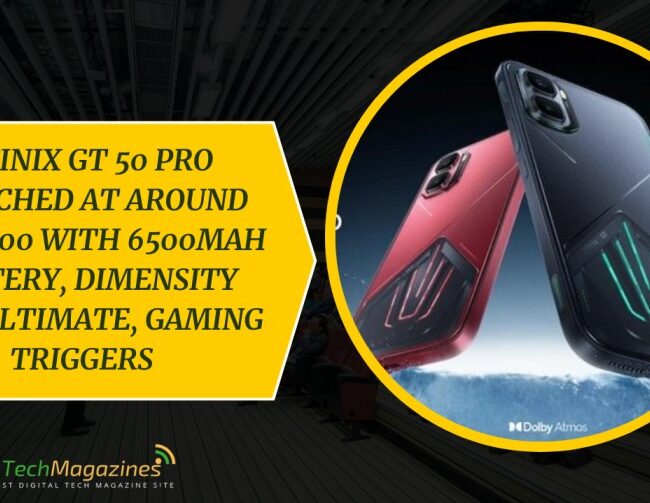 Infinix GT 50 Pro Launched at Around Rs 35,000 With 6500mAh Battery, Dimensity 8400 Ultimate, Gaming Triggers