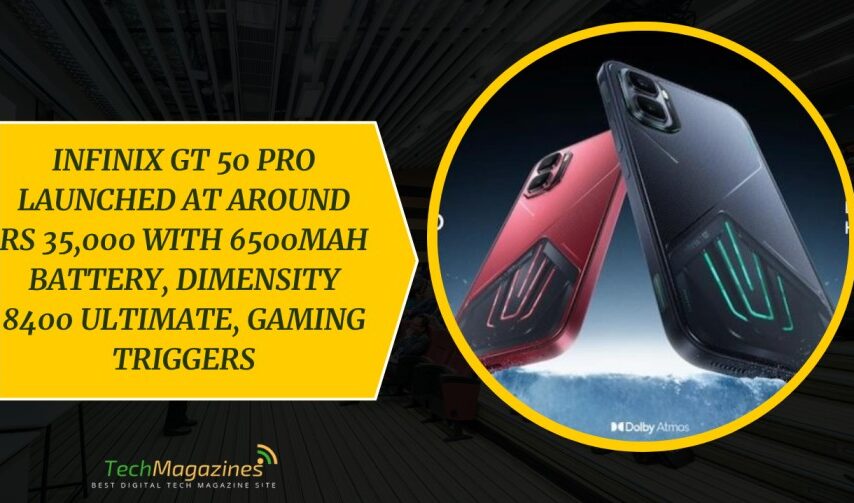 Infinix GT 50 Pro Launched at Around Rs 35,000 With 6500mAh Battery, Dimensity 8400 Ultimate, Gaming Triggers