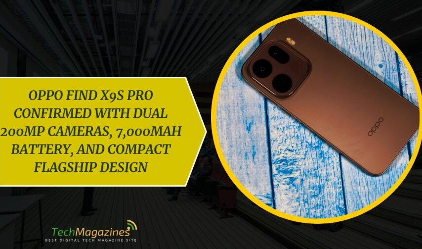 OPPO Find X9s Pro Confirmed With Dual 200MP Cameras, 7,000mAh Battery, and Compact Flagship Design