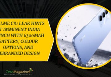 Realme C81 Leak Hints at Imminent India Launch with 6300mAh Battery, Colour Options, and Rebranded Design