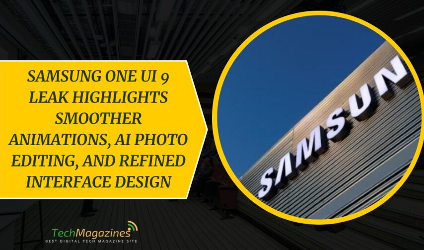 Samsung One UI 9 Leak Highlights Smoother Animations, AI Photo Editing, and Refined Interface Design